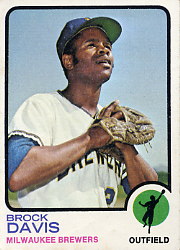 1973 Topps Baseball Cards      366     Brock Davis